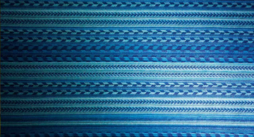 NAVAJO - Rectangular striped fabric rug by Paola Lenti - view 3
